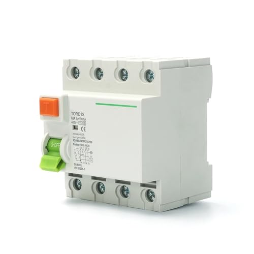 Interrupteur différentiel 4 pôles pour tableau électrique avec disjoncteur Type S 6A - 4