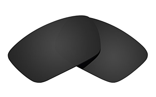 Littlebird4 Dark Black Polarized Replacement Lenses for Oakley Fuel Cell Sunglasses with UV Protection OO9096