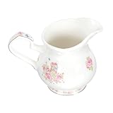 Pichet à crème en porcelaine : convient à diverses occasions, telles que la maison, , le restaurant, l'hôtel, etc. pichet à crème en céramique