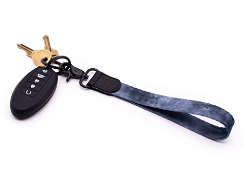 Image of POCKT Keychain Wristlet for Women and Men, Cute Wrist Lanyard for Keys, Short Key Chain Strap for Car Keys, Wallet, ID Badge & Phone | Mist