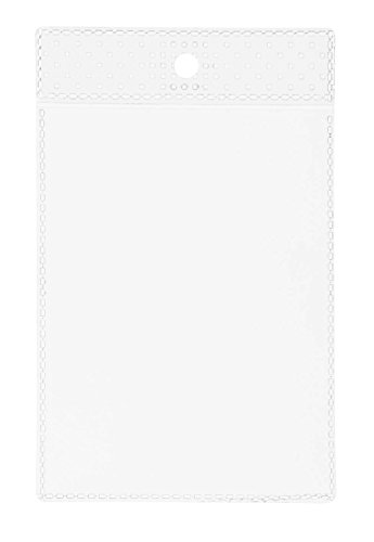 Durable Etikettenschutzhüllen, Format DIN A7, transparent, Pack. à 100 Stück, 229619
