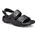 Crocs Classic All-Terrain Sandal for Men, and Women - Textile Upper with Realtree Edge Camo Graphics, and Lightweight Black Men's 10, Women's 12 Medium