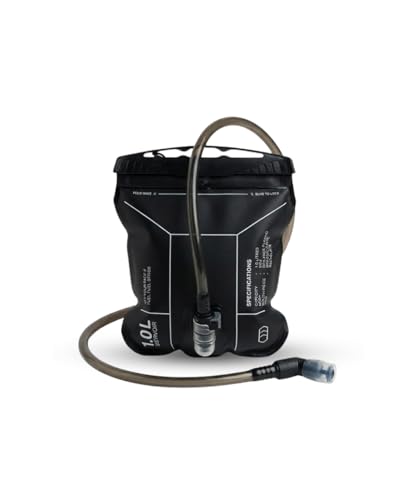 Image of TEGO Pacer 1L / 2L Hydration Reservoir | BPA-Free Running & Hiking Bladder | Snap-Lock Tube | Bite Valve | Compatible with Pacer Trail Vest