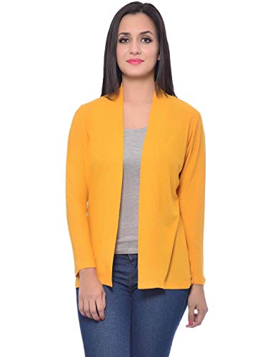 Image of Frenchtrendz Womens's Viscose Crepe Shrug(Size: XS-4XL)