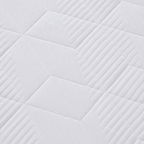 Image of Amazon Basics Cooling Gel Memory Foam Mattress, Firm, Breathable Support with Airflow Channels, CertiPUR-US Certified, 12 inches, Queen Size, 80 x 60, White /Dark Gray
