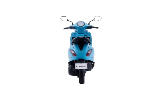 Image of Chetak C3001 by Bajaj Auto High Speed Electric Scooter with charger - Azure Blue - Ex-Showroom