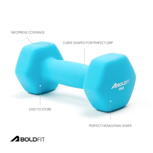 Image of Boldfit Adjustable Dumbbell Set for Men & Women,Rubber Coated Dumbbells with Anti-Slip Steel Handle,Compact, Space-Saving Home Gym Equipment for Strength Training & Weightlifting Full Body Workouts