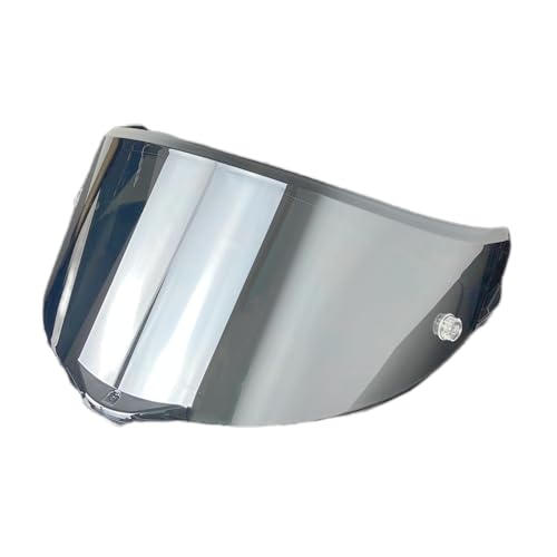 BSTOP PISTA Helmet Shield Visor for AGV PISTA, CORSA R Visera Casco Moto (Silver-day use only)