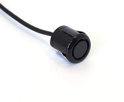 CISBO 18mm Detachable Rear Reverse Parking Sensor 4 Sensors Kit Audio Buzzer Kit (Matt Black)