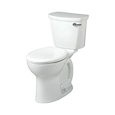 American Standard 215BA105.020 Cadet Pro 1.28 GPF 2-Piece Round Front Toilet with 12-in Rough-in, White