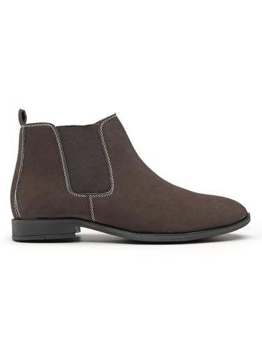 Image of Men's Slip On Fashion Chelsea Boots | High Tops, Soft Cushioned Insole, Comfortable Fit, Trendy, Stylish Boots