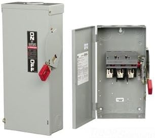 TH3361R 3 Wire 3 Pole Fusible Type TH Heavy-Duty Safety Switch 600 Volt AC 30 Amp NEMA 3R Spec-Setter™