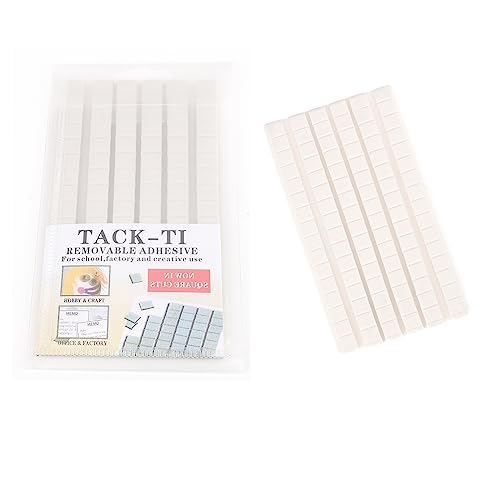50 Stück Klebeknete, Kleben Statt Bohren, Wandkleber Ohne Bohren, Blösbare Klebepads Selbstklebend Posterstrips Wandkleber, 3D Klebepads Wand Kleber Flexibel Wiederverwendbar für Poster Fotorahmen