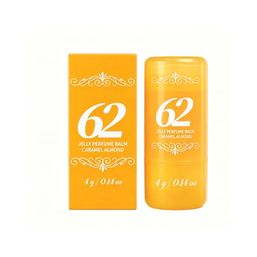 Jelly Perfume Sólido Barra Balm - Fragancia de Frutas de Origen Natural, Colonia Sólida de Bolsillo Libre de Alcohol, Bálsamo Ligero Refrescante de Olor Corporal para Viaje (#2, 27g)