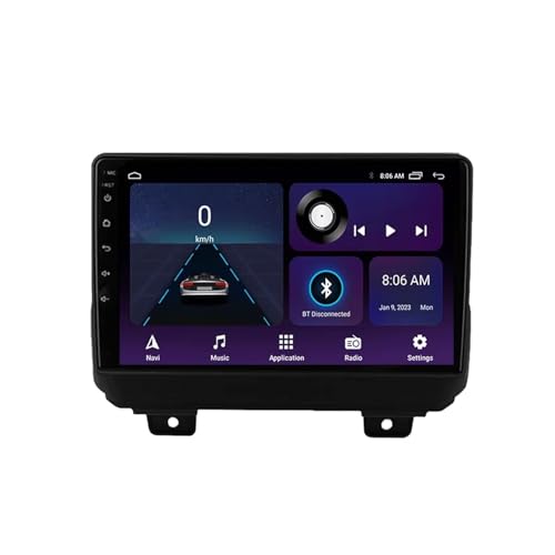 Radio Coche GPS 2 DIN para renovar la consola antigua del Land Rover Range Sport con pantalla táctil