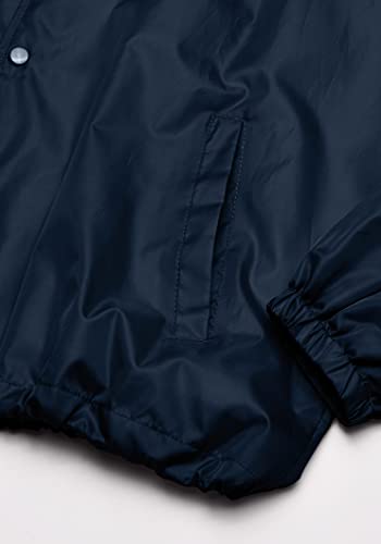 Image of Men's Royal Buffalo Bills Coaches Classic Raglan Full-Snap Windbreaker Jacket
