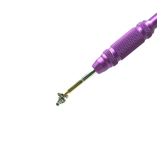 EMiEN 0.6mm Y Shape Tip Tri-point Tri Wing Magnetic Screwdriver for iPhone 7,iPhone 7 Plus,iPhone 8,iPhone 8 Plus,iPhone X,iPhone XS,iPhone XS Max,iPhone XR,Apple Watch Repair Opening Tool