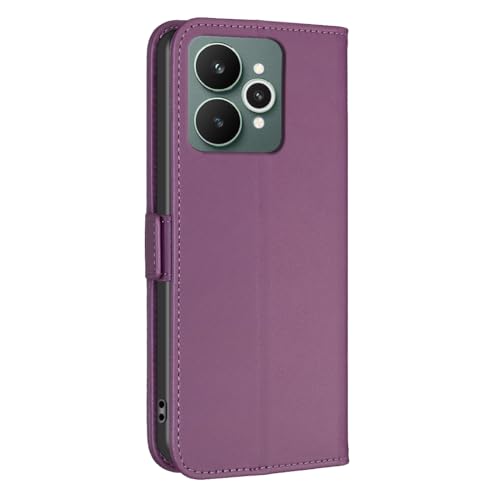 Coque portefeuille Realme 15 rouge pour éviter les rayures d'écran - 5