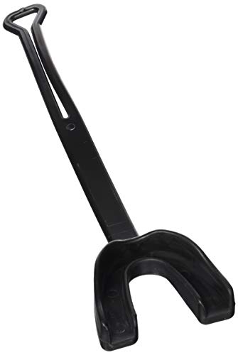 Protège-dents avec bandoulière noir Mueller anti-chocs pour casque