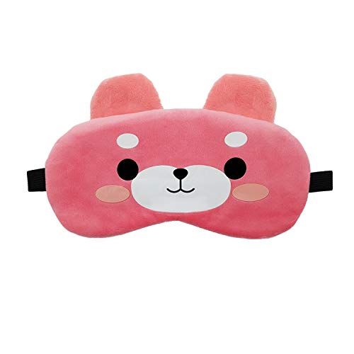 Image of Jenna Eye Mask For Dark Circles, Cooling Eyes, Pain Relief, Redness, Eye Cooling Gel Pad Stretchable For Eye Relaxing, Sleeping Mask (Velvett Panda DarkPink)