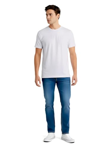 Image of 100% PIMA Cotton T Shirt for Man | Premium Men T-Shirts Regular Fit | Half Sleeve Round Neck Cotton Tshirt for Man | Mens Tees Made for Indian Climate | Available in 10 Colours