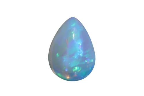 Opale éthiopienne blanche poire de 2.77 Cts, le cadeau idéal