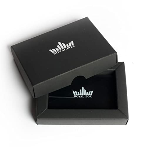 Royal Box Plastic blanc étui de luxe 8 compartiments paille aluminium - 4