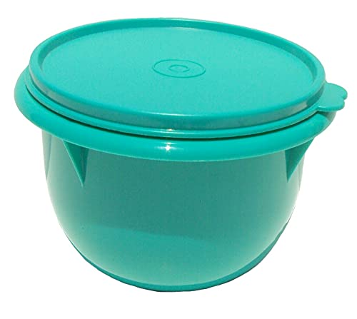 Tupperware Ciotola classica per mescolare 4 tazze con fondo piatto in foglia di tè