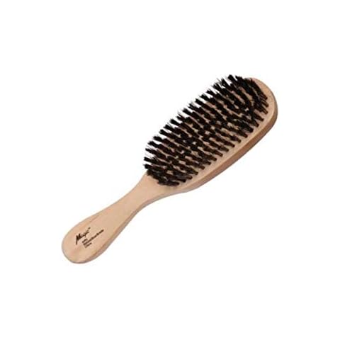 Magic Collection Soft Wave Brush Natural Boar Bristle ** Soft Wave Single Wood Brush** NO 7719 Cover