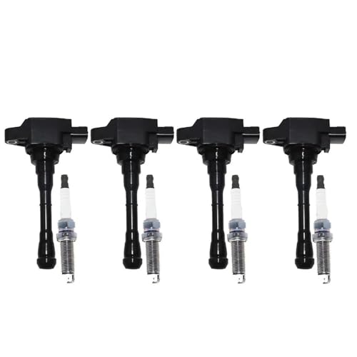 Bobine et bougie d'allumage pour Nissan Qashqai J11 Juke X-Trail
