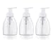 Foaming Dispensers for Castile Liquid Soap, 250ml (8.5 oz) - Pack of 3