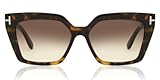 gafas tom ford vista Color Montura Frontal Habana Oscuro | Color Lente Marrón Difuminado