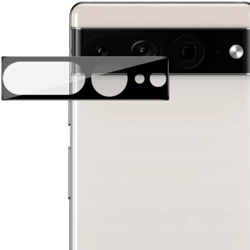 Image of Xmon Camera Lens Protector for Google Pixel 7 Pro (1 Pack) - 3D Premium Tempered Glass, Ultra-Clear, Anti-Scratch, Easy Installation - Black