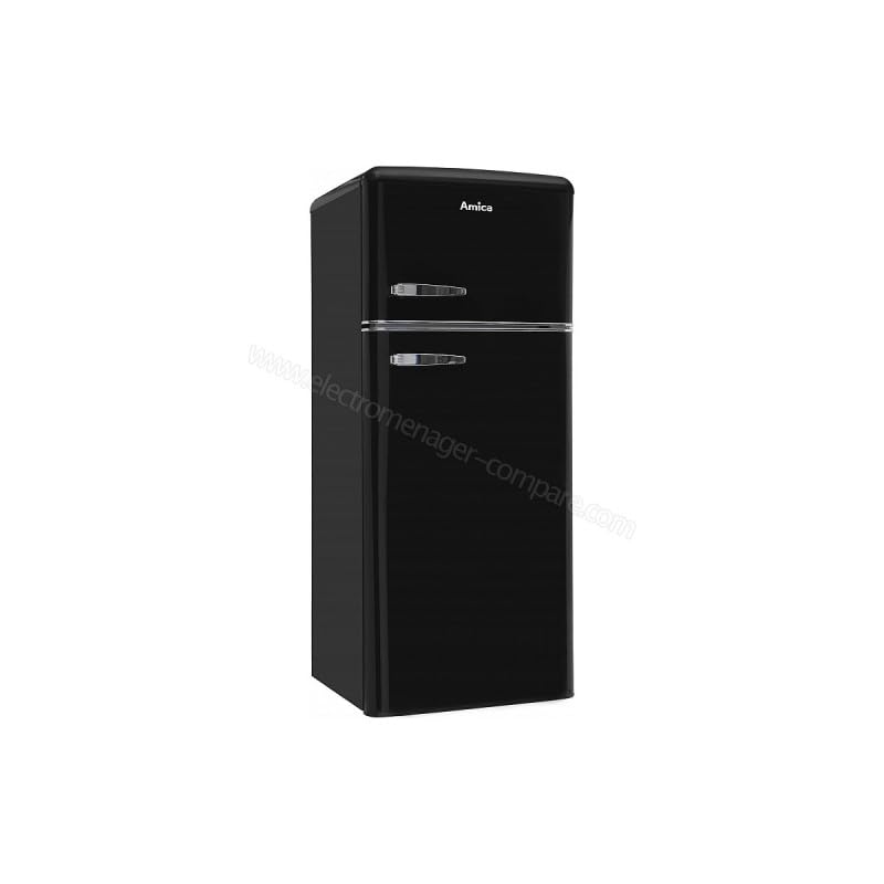 Amica frigorífico combinado 55cm 246l negro estático AR7252N