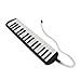 Homairate School Melodica, Exquisite ABS Cultivate Musical Interests Easy To Practice Multifunctional Classic Melodica for Performance (Black)