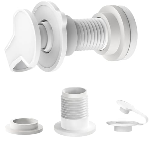 2 Pack 1 Cooler Drain Plug Replacement for Coleman Coolers-1 inch Shaft Length Cooler Drain Plug Kit Cooler Parts Accessories Fits Most Coolers