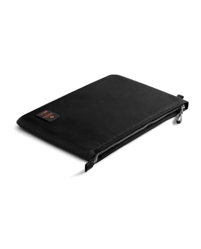 Image of DailyObjects Solid Skipper Sleeve | Stylish Durable Poly Cotton Canvas Material for Laptops & iPads | Zip Closure & Soft Cotton Inner Lining with Printed Slip Pockets