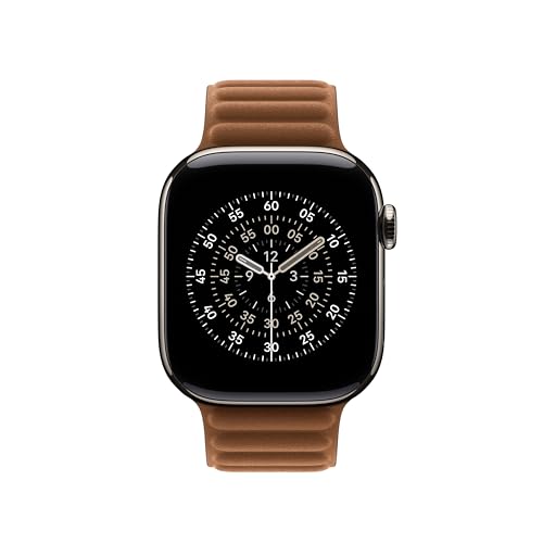 Image of Apple Watch Band - Magnetic Link - 42mm - Caramel - M /L