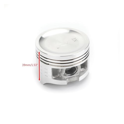 Kit segments piston 52.4mm Innova : étanchéité et compression accrues