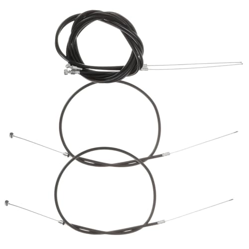 HEMOTON 1Set Bike Brake Cable Kit Replacement Brake Cables for Mountain Road Bikes Wear Resistant Brake Line Accessories for Cycling Maintenance