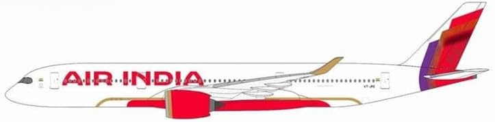 ACE HOBBY for NG Lite for Air India for Airbus A350-900 VT-JRE 1:400 Airplane Pre-Built Model