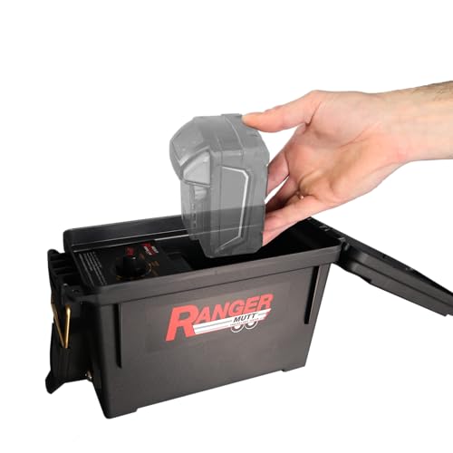 Image of Innovative Products of America Heavy Ranger MUTT Portable Trailer Light Tester for 7-Way Round Pin (SAE J560) Commercial Tractor Trailers (Compatible with Milwaukee 18V Batteries)