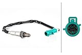 Reducción de las emisiones HELLA 6PA 358 103-211 Sonda Lambda - 4polos - Cable: 350mm
