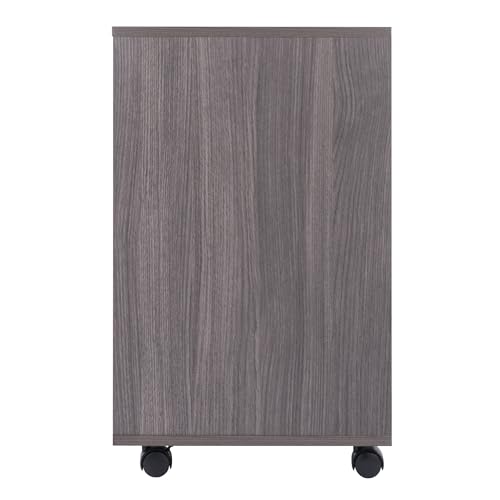 Image of Winsome Halifax Mobile Storage Cabinet with Doors & Drawers, Stylish & Functional Home Storage Cabinet for Filing, Kitchen Organization, Moveable Furniture for Office, Dorms, Apartments