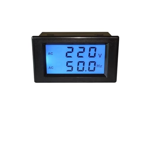 Voltmètre numérique LCD pour surveiller le générateur et réseau alternatif