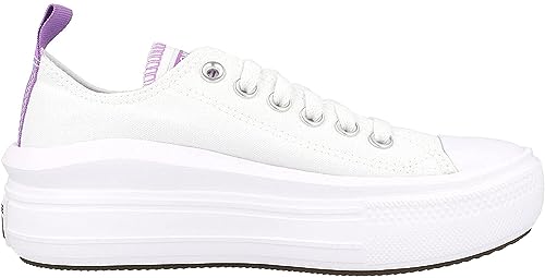 Converse Boy's Chuck Taylor All Star Move Ox-Canvas Color (Big Kid) Platform3