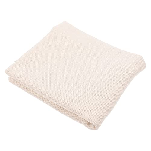 HOMSFOU 1pc The Embroidered Wool Needles Embroidery Beginner Making Fabric Art Cross Stitch Craft Materials Tufting Needle Wool Needle Sewing Fixed Needle Punch Needle White Cloth