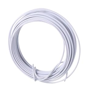 ZYAGH Bonsai-Trainingsdraht, weiß, 20M