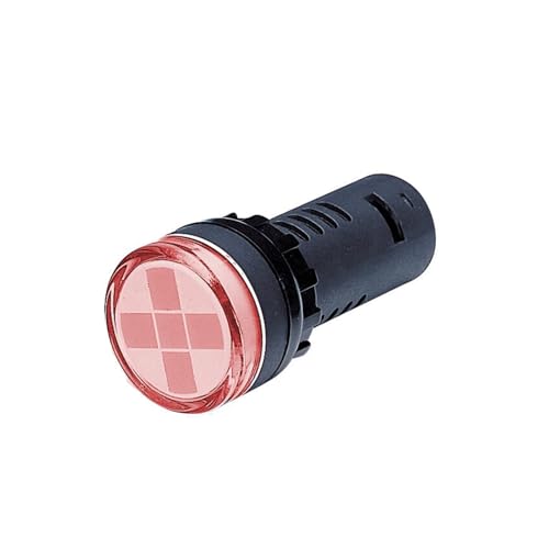 Indicateur de position pour interrupteur d'isolement AD17-22WB AC220V rouge