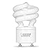 Feit Electric BPESL13T/GU24/41K/6 60W Equivalent Cool White Twist Non-Dimmable CFL Light Bulb, 4100K, 6-Pack